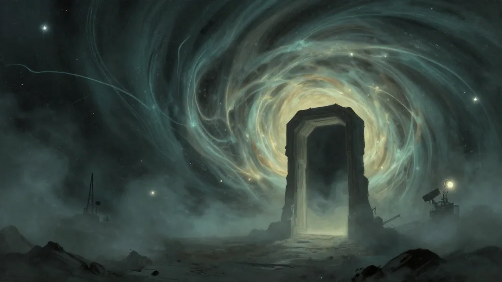 The Nexus Rift churning against a starfield